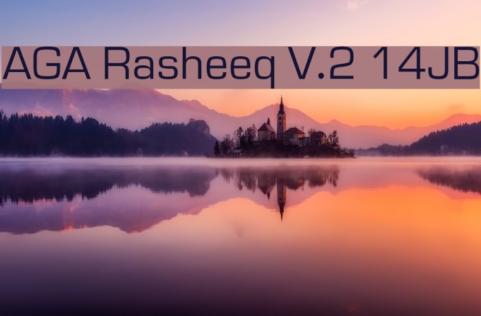 AGA Rasheeq V.2 14JB Font examples