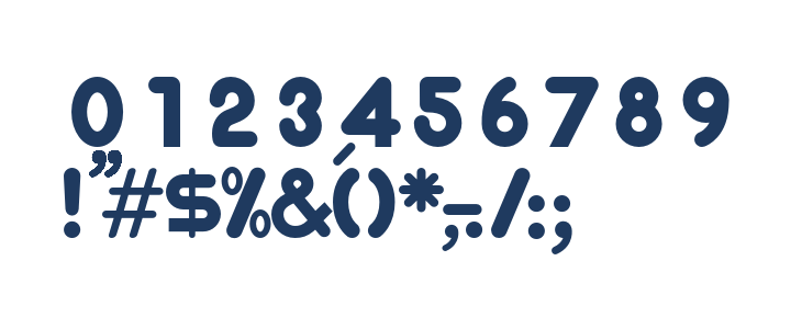 AGALEGA-Regular Other Characters