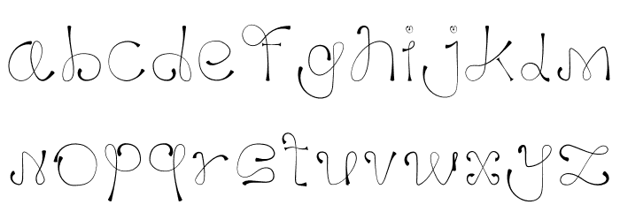 AGIS Font LOWERCASE