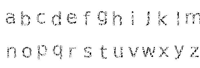 AGLRY 1 Font LOWERCASE