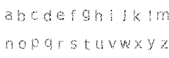 AGLRY Space 1 Font LOWERCASE