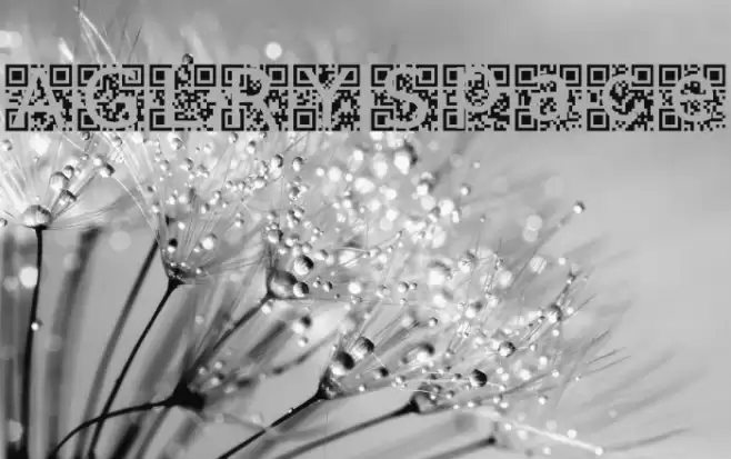 AGLRY Space Font examples