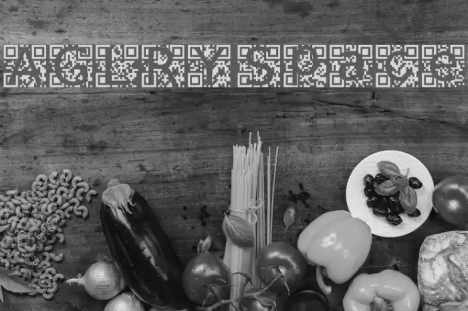 AGLRY Space Font examples