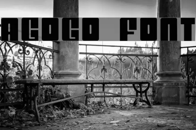 AGOGO Font examples