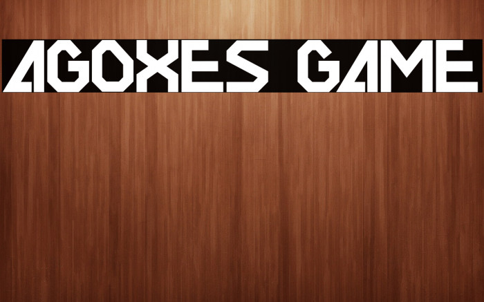 AGOXES GAME Example 3