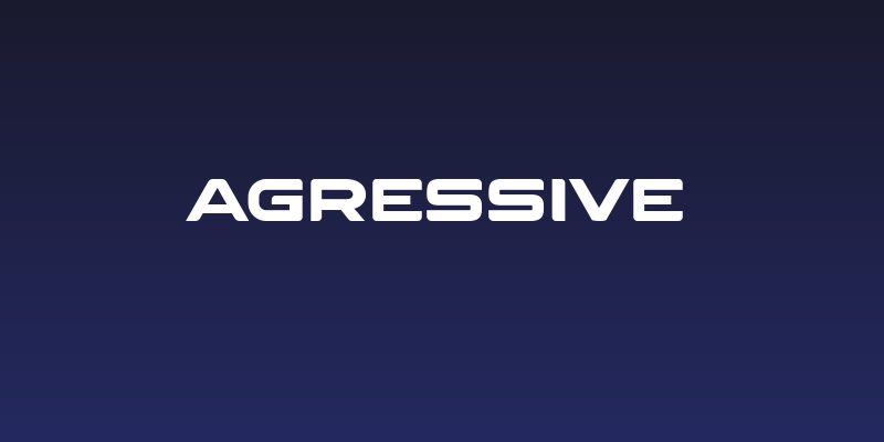 AGRESSIVE Social Header