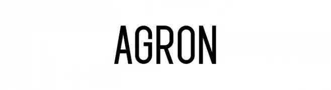 AGRON  Fuentes Gratis Descargar