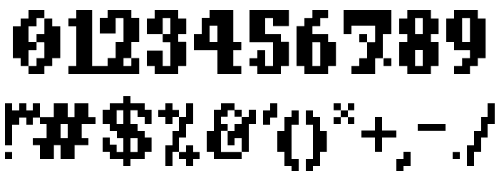 AGSFontSetSerif Font OTHER CHARS