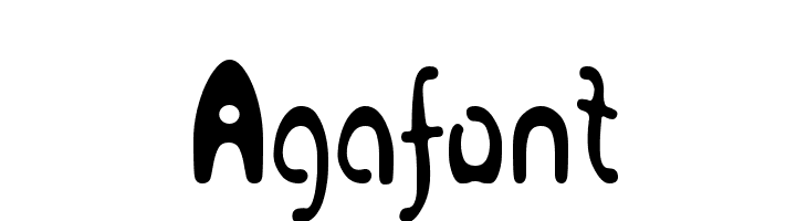 Agafont  Fuentes Gratis Descargar