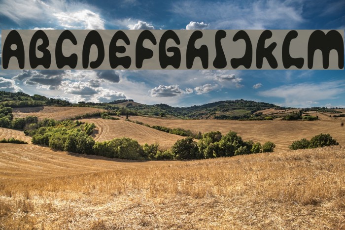 Agafont Font examples