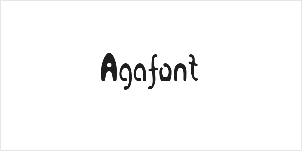 Agafont Logo