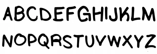 Again Regular Шрифта ВЕРХНИЙ