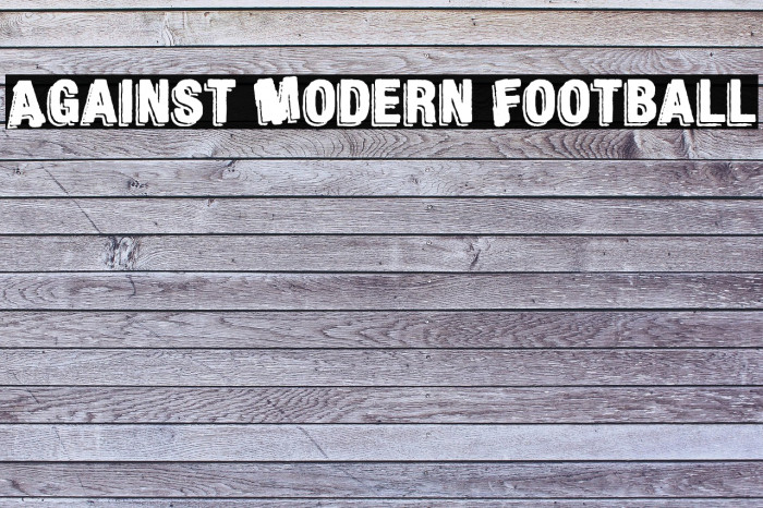 Against Modern Football Example 3