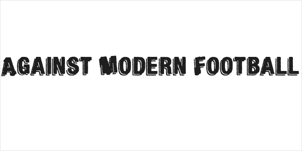 Against Modern Football Logo