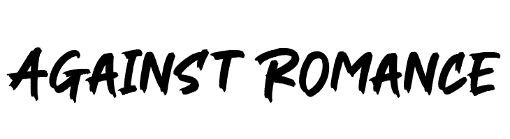 Against Romance  font caratteri gratis