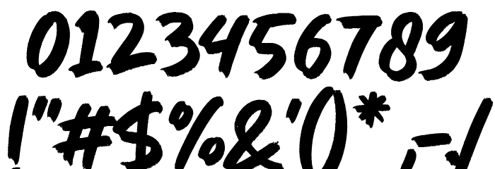Against Romance Font OTHER CHARS
