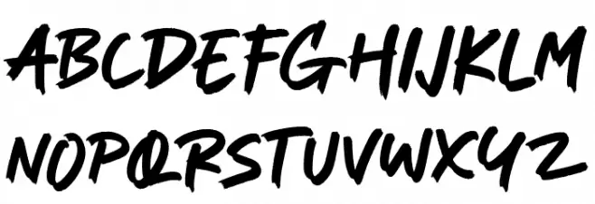 Against Romance Schriftart Groß