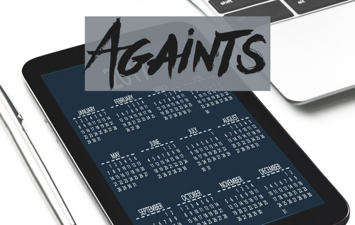Againts フォント examples