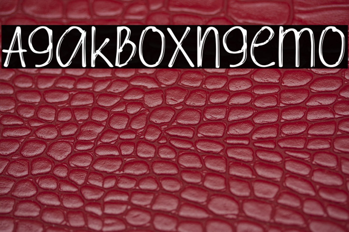 Agak Boxing Demo Example 2