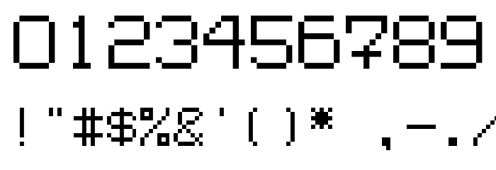 Agamefont Font OTHER CHARS