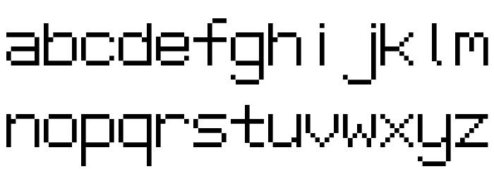 Agamefont Font LOWERCASE