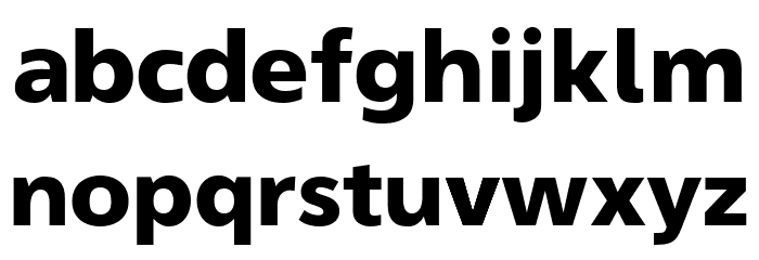 Aganè 75 Font LOWERCASE