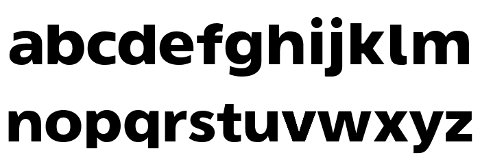 Aganè S 75 Font LOWERCASE