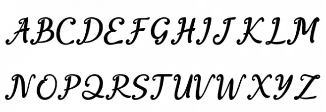 Agartha 字体 大写