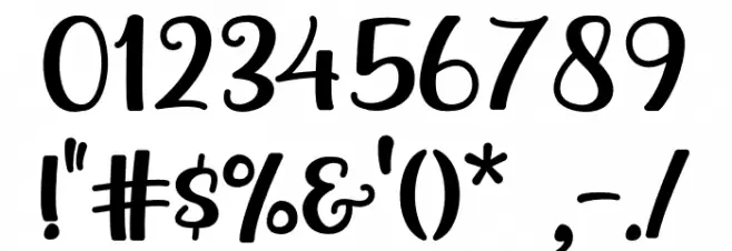 Agatha Caroline Font OTHER CHARS