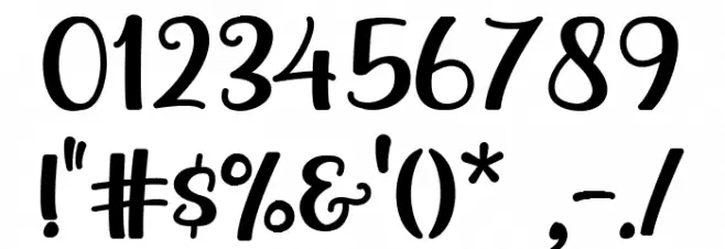 Agatha Caroline Font OTHER CHARS