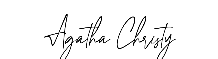 Agatha Christy  Descarca Fonturi Gratis