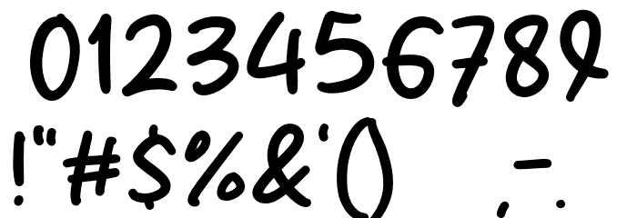 Agatha Miranda Font OTHER CHARS