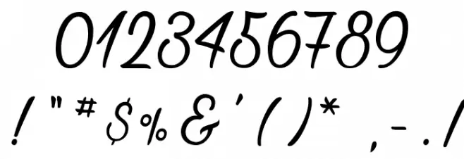 Agatha Needs Flesh Font OTHER CHARS