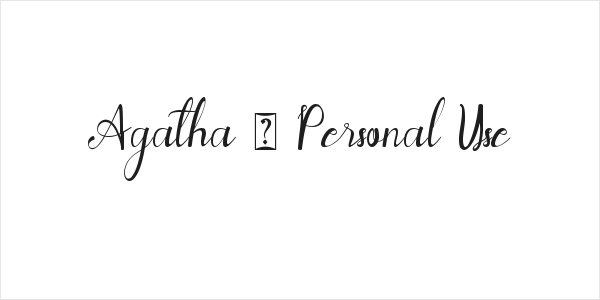 Agatha - Personal Use Logo