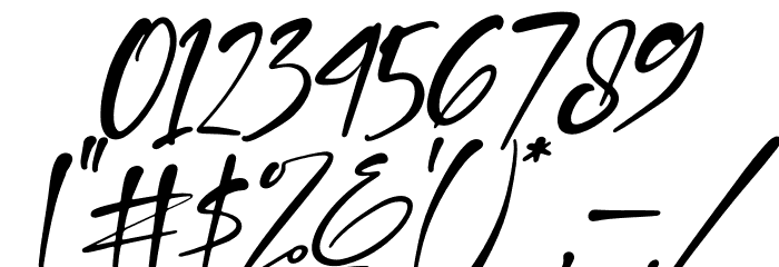 Agatha Putri Italic Font OTHER CHARS