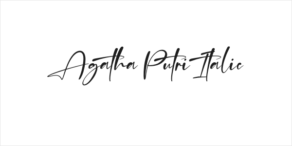 Agatha Putri Italic Logo