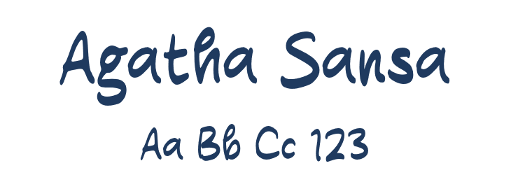 Agatha Sansa Font Preview