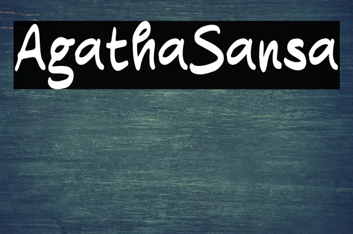 Agatha Sansa Example 3