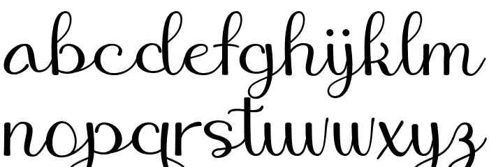 Agatha Font LOWERCASE