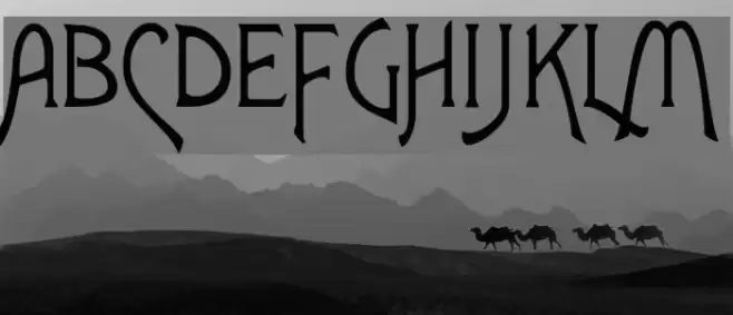 Agatha Font examples