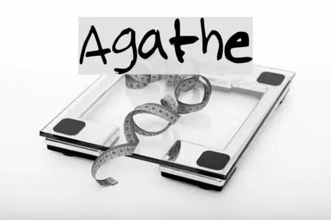 Agathe Font examples