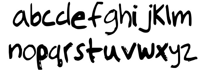 Agathe Шрифта строчной