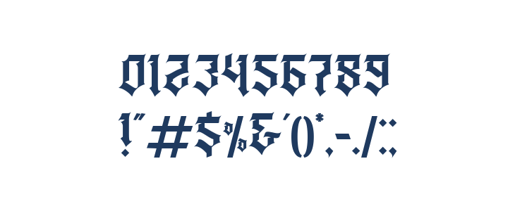 Agathiqy Regular Other Characters