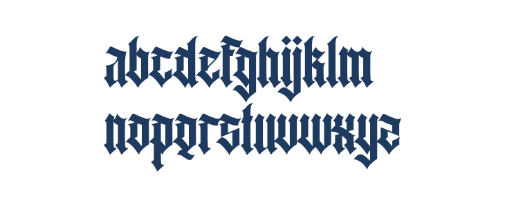 Agathiqy Regular Lowercase