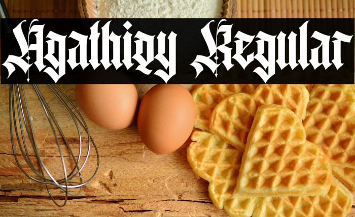 Agathiqy Regular Example 1