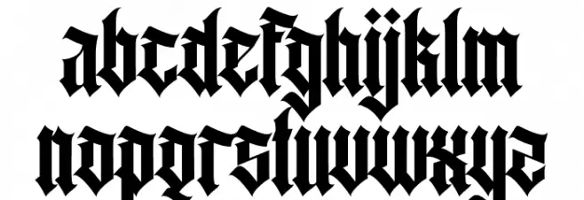 Agathiqy Regular Caratteri MINUSCOLO