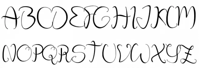 Agathis 字体 大写