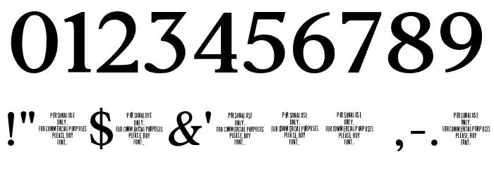 AgathoBoldCAPS Font OTHER CHARS