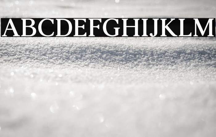 AgathoBoldCAPS Example 1