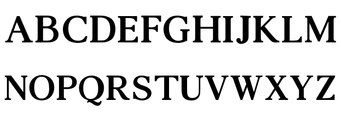 AgathoBoldCAPS Font LOWERCASE